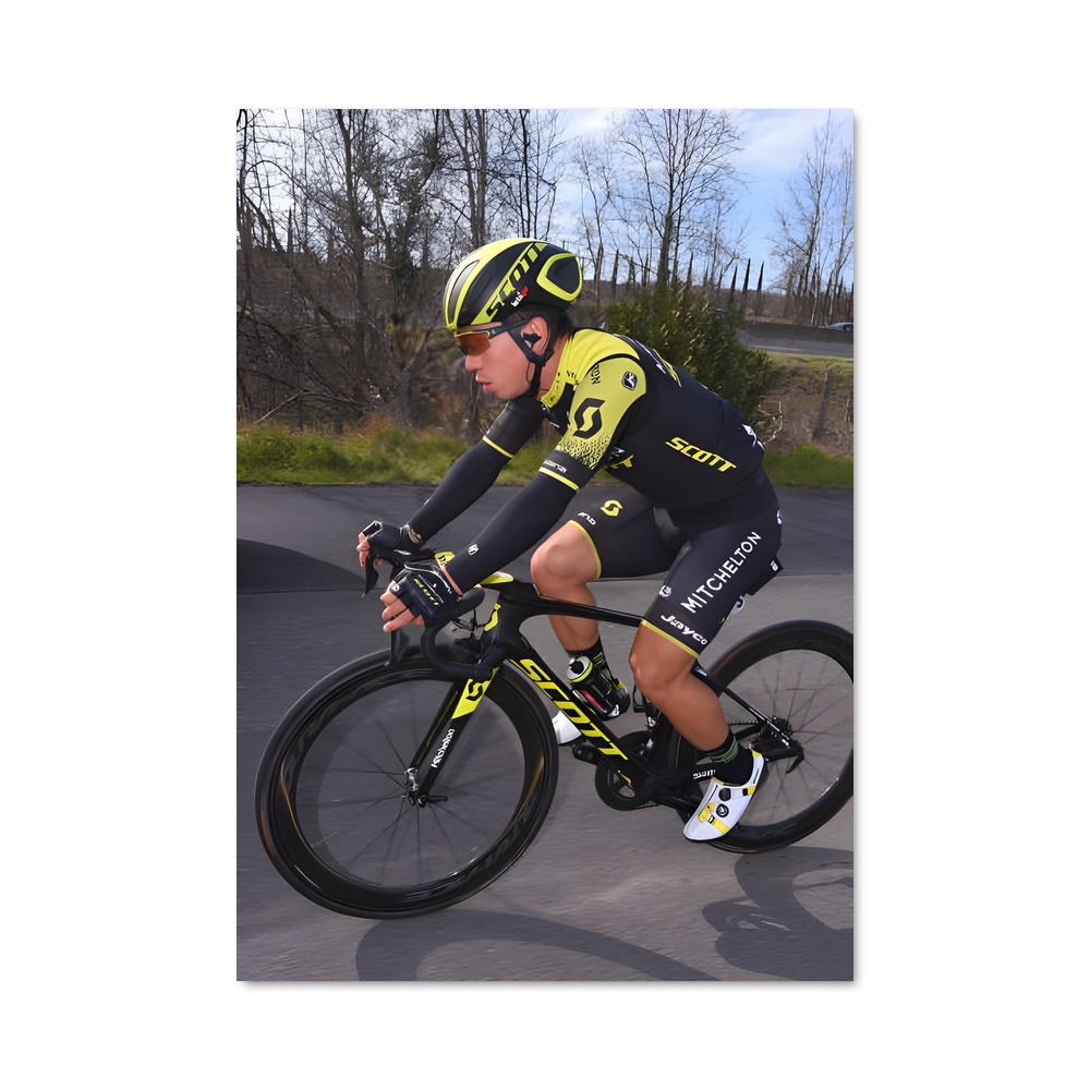 Poster Pédaleur de Rêves – affiche Cyclisme